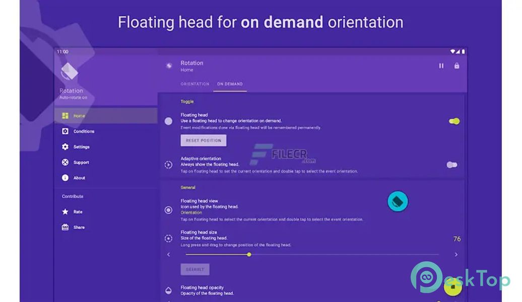 Rotation - Orientation Manager 28.4.0 APK MOD Полная бесплатная загрузка