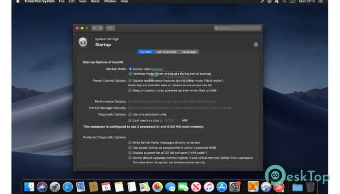 Скачать TinkerTool System  8.2 бесплатно для Mac