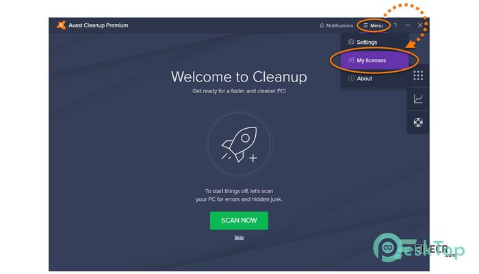 free activation code for avast clean up