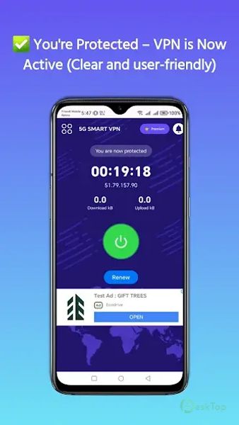 5G Smart Vpn Unlimited Proxy 43 APK MOD 完整免费下载