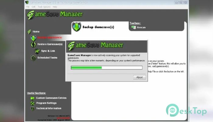 下载 GameSave Manager 3.1.551.0 免费完整激活版