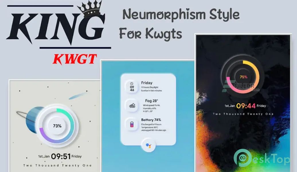 KinG KWGT 1.3.3 APK MOD Descarga gratuita completa