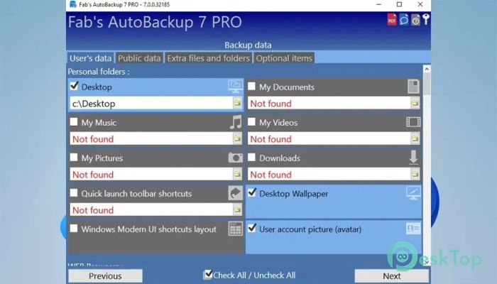 تحميل برنامج Fab's AutoBackup Pro 7.17.0 برابط مباشر