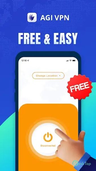 AGI VPN - Fast VPN Proxy 1.2.5 APK MOD Tam Ücretsiz İndir