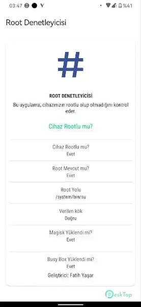 Root Checker (Magisk Support) 3.5 APK MOD تحميل مجاني كامل