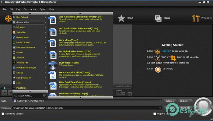 Download Bigasoft Total Video Converter  6.4.4.8368 Free Full Activated