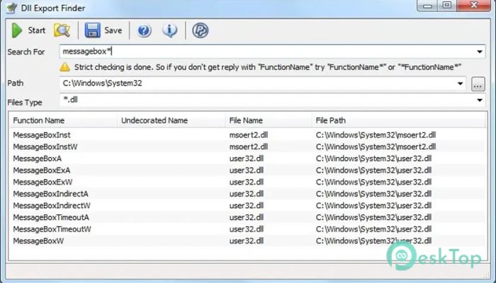 Télécharger Dll Export Finder 1.5.7 Gratuitement Activé Complètement