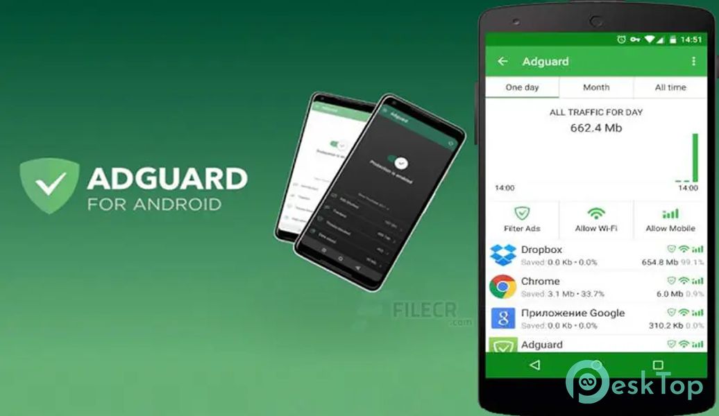 AdGuard: Content Blocker 4.8.135 APK MOD Unlocked (Full) Free Download