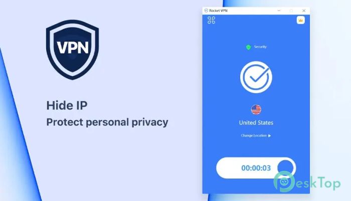 ROCKET Tech Hotspot VPN Pro 1.0 完全アクティベート版を無料でダウンロード