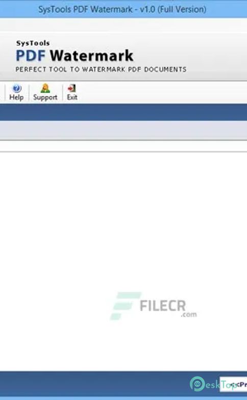 下载 SysTools PDF Watermark 5.0 免费完整激活版