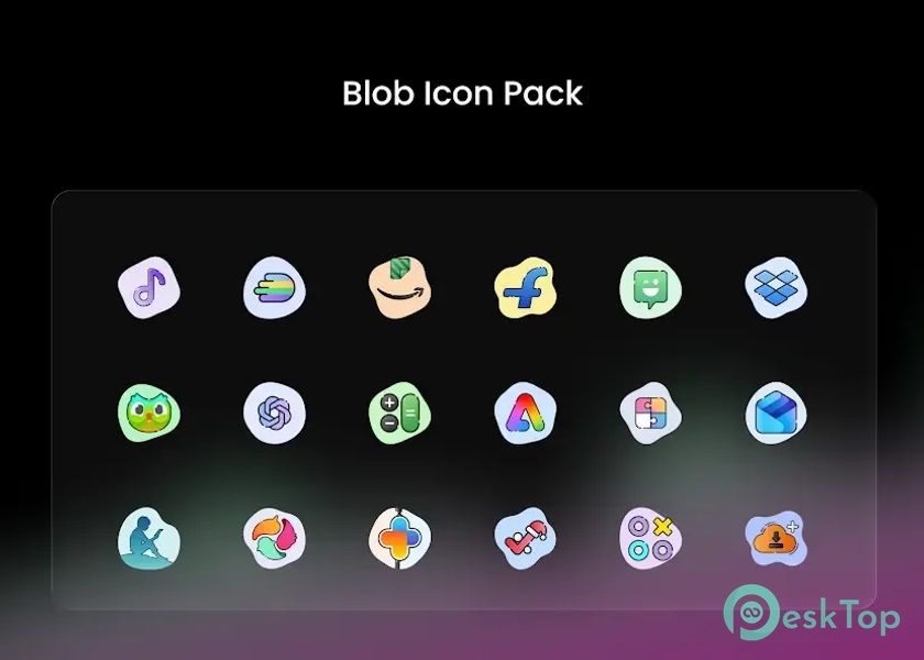 Blob Icon Pack 1.2 APK MOD Unlocked (Full) Free Download