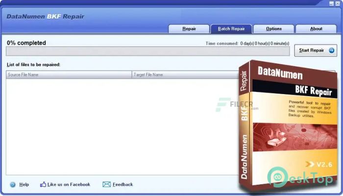 Download DataNumen BKF Repair 2.7.0 Free Full Activated