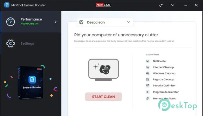 Télécharger MiniTool System Booster 1.0.1.194 Gratuitement Activé Complètement