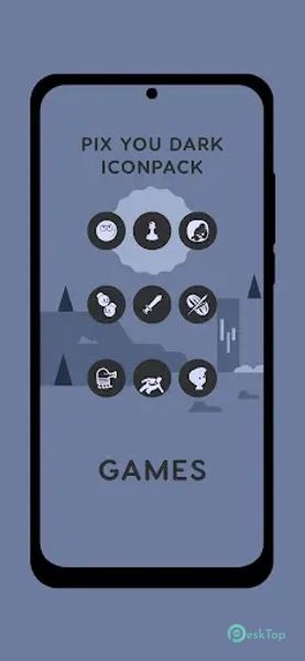 Pix You Dark Android Icon Pack