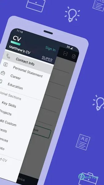 Resume Builder - CV Engineer 18.01.75 APK MOD मुफ्त पूर्ण डाउनलोड