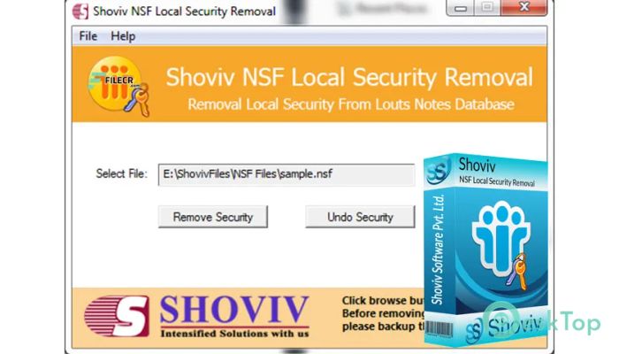 تحميل برنامج Shoviv NSF Local Security Removal 20.1 برابط مباشر
