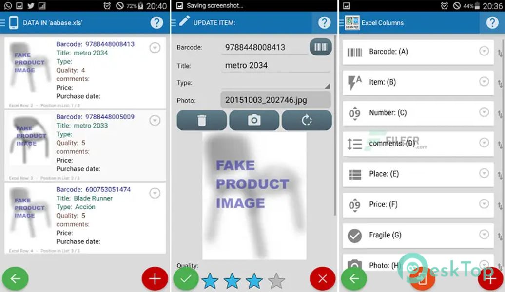 Inventory & Barcode scanner & WIFI scanner