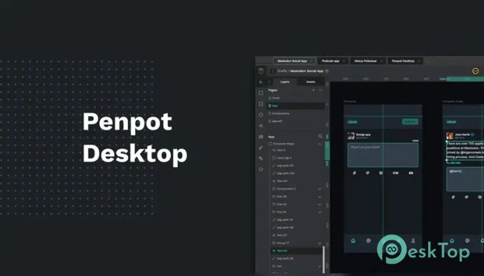 Скачать Penpot Desktop 1.0 полная версия активирована бесплатно