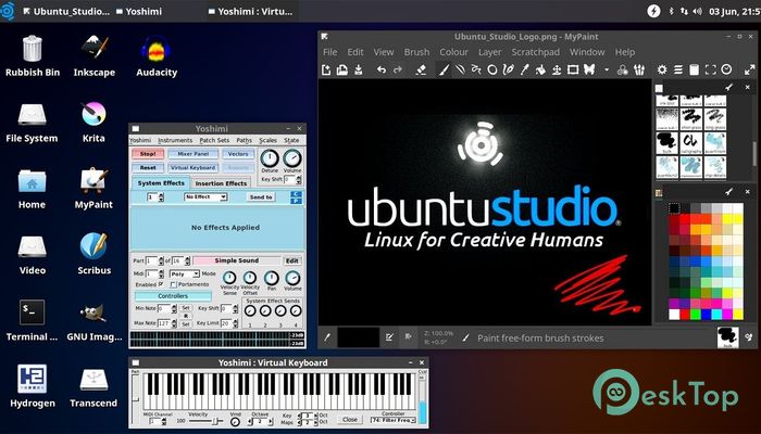  تحميل نظام Ubuntu Studio برابط مباشر 