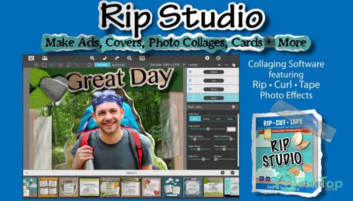 JixiPix Rip Studio Pro 1.1.23 Tam Sürüm Aktif Edilmiş Ücretsiz İndir