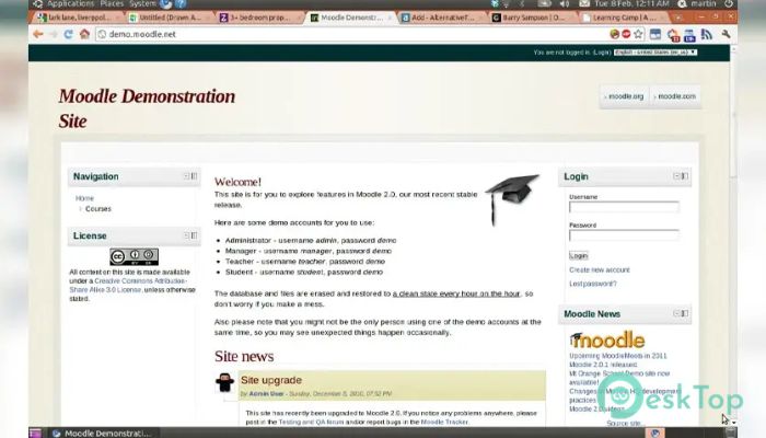 Moodle 1.0 Tam Sürüm Aktif Edilmiş Ücretsiz İndir