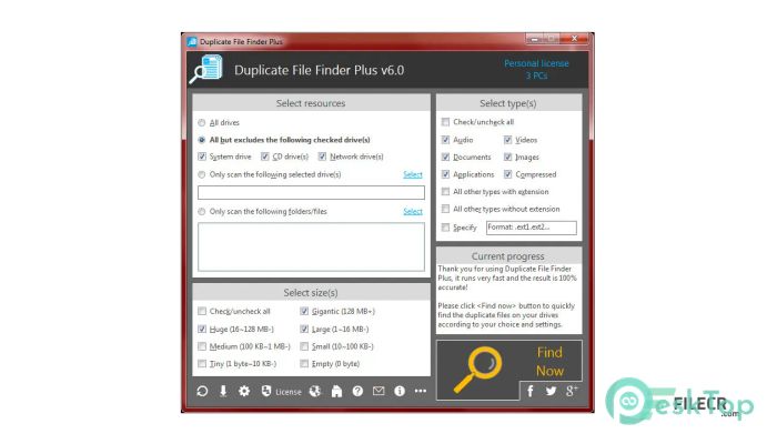  تحميل برنامج TriSun Duplicate File Finder Plus  18.0.083 برابط مباشر