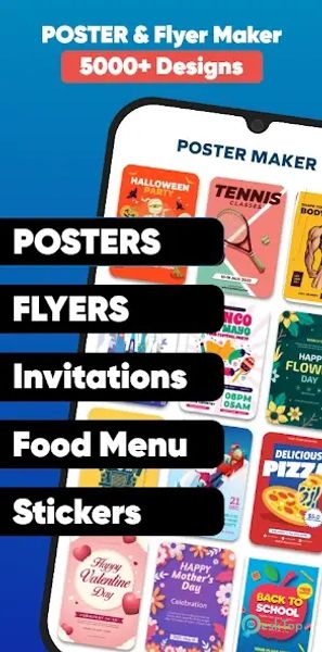 Poster Maker - Flyer Designer 1.2 APK MOD Tam Ücretsiz İndir