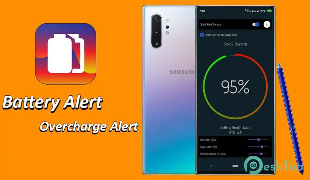 Battery Alert - Overcharge Alert