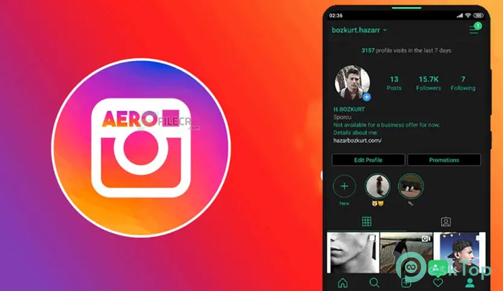 AeroInsta v19.0.4 APK MOD Unlocked (Full) Free Download
