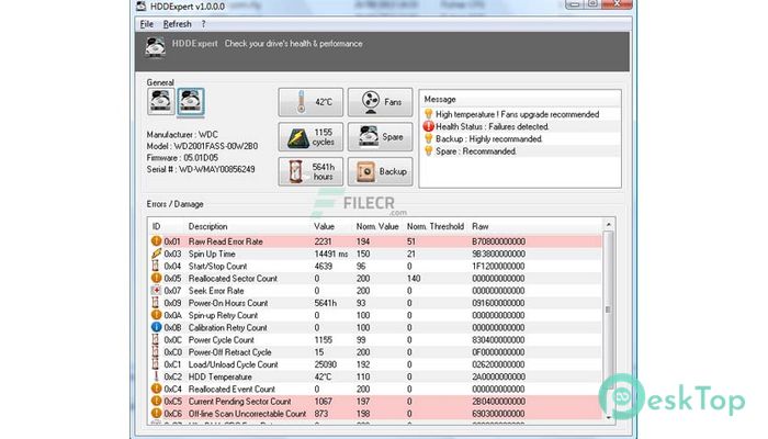 Télécharger HDDExpert 1.20.1.55 Gratuitement Activé Complètement