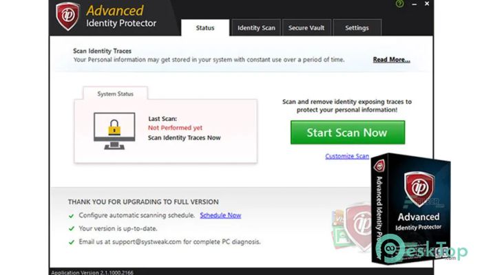 Скачать Advanced Identity Protector 2.2.1000.3000 полная версия активирована бесплатно
