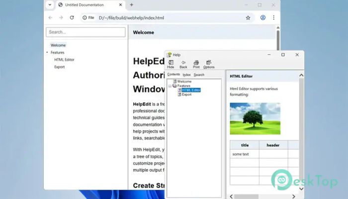 Télécharger TkoSoft HelpEdit 1.0 Gratuitement Activé Complètement