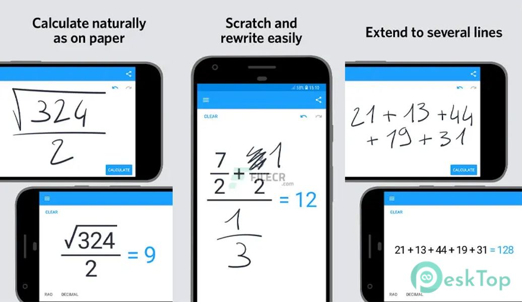 MyScript Calculator 2.1.4 APK MOD تحميل مجاني كامل