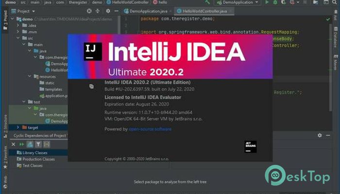  تحميل برنامج JetBrains IntelliJ IDEA 2021.3 برابط مباشر