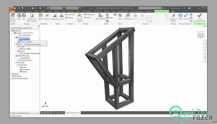 Download Autodesk Inventor Nastran 21 1 1 Free Full Activated