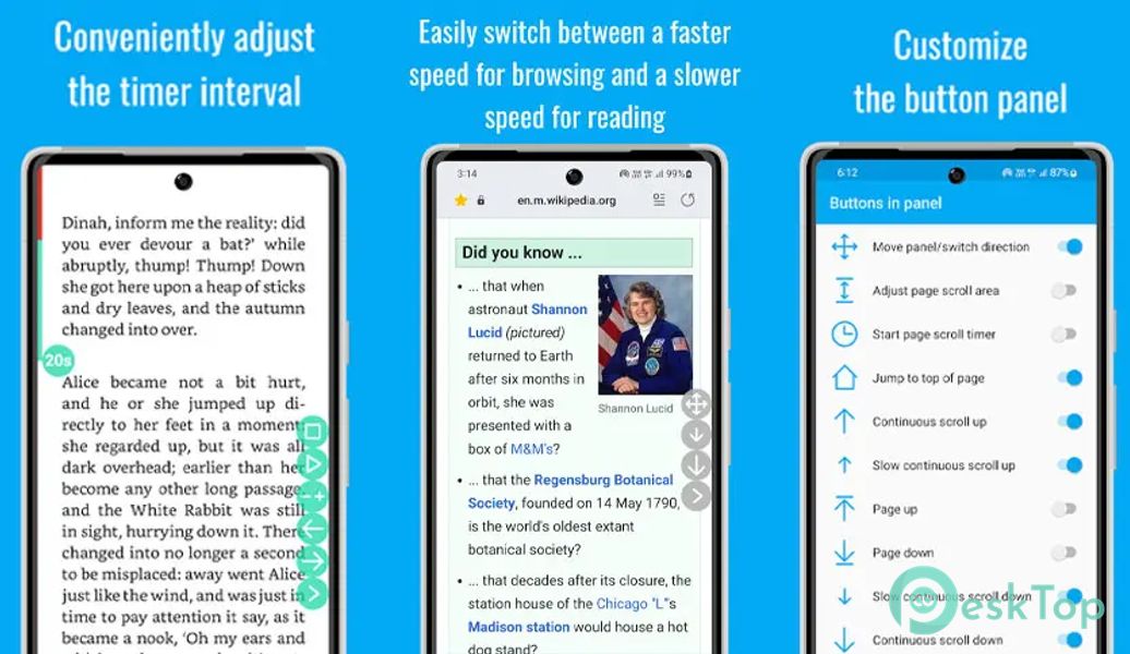 Flex - Multi-Speed Auto Scroll