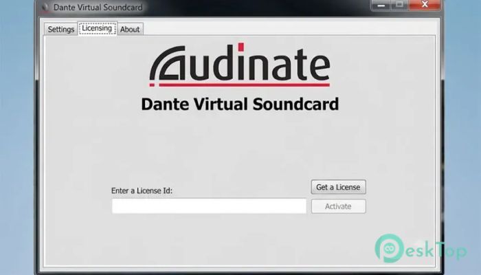 Dante Virtual Soundcard 4.5.2.3 完全アクティベート版を無料でダウンロード