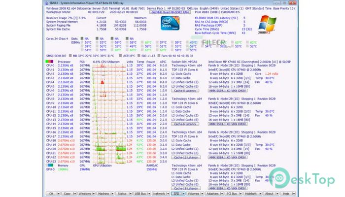 download the last version for windows SIV 5.73 (System Information Viewer)