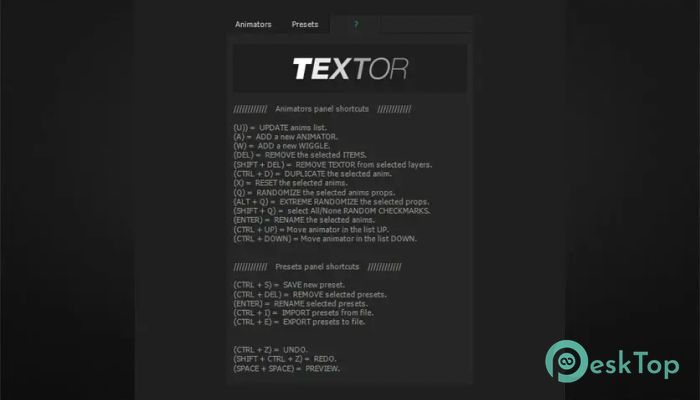 Download Aescripts - Textor 1.1.6 Free Full Activated