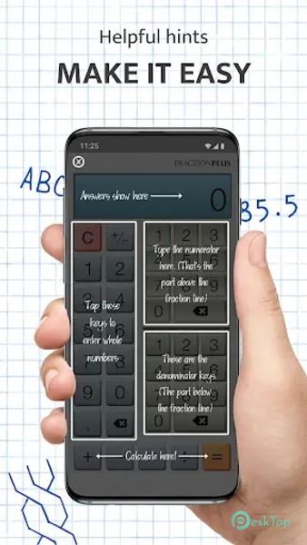 Télécharger Fraction Calculator Plus 6.0.2 APK MOD Gratuitement et Complet