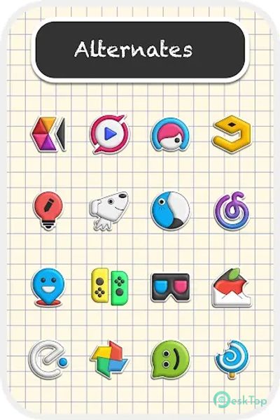 Poppin icon pack 2.9.0 APK MOD Unlocked (Full) Free Download