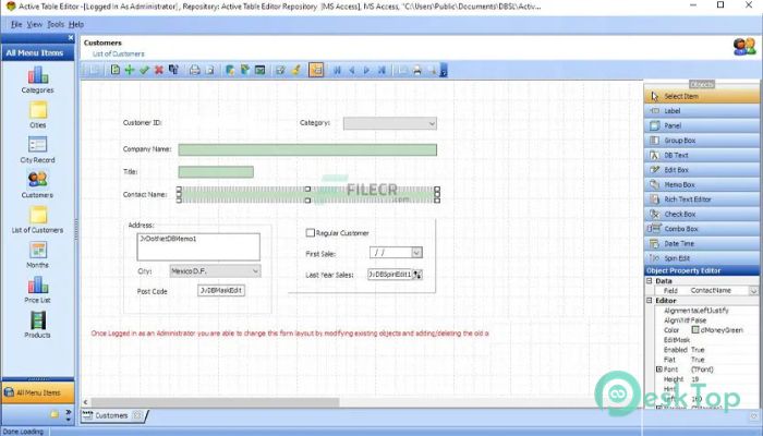  تحميل برنامج DB Software Laboratory Active Table Editor  5.3.4.19 برابط مباشر