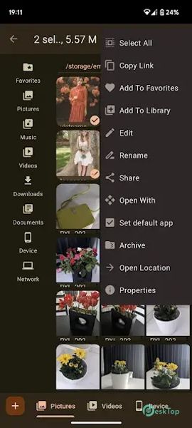 Oojao Files Manager 2.5.b143 APK MOD تحميل مجاني كامل