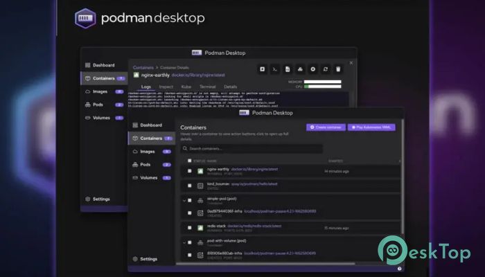Télécharger Podman Desktop 1.10.2 Gratuitement Activé Complètement