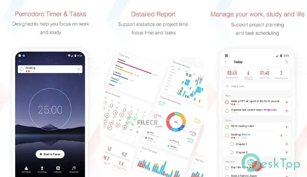 Focus To-Do: Pomodoro & Tasks 15.6 APK MOD Tam Ücretsiz İndir