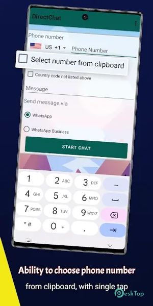 DirectChat-Without save number 3.7.0.1 APK MOD تحميل مجاني كامل