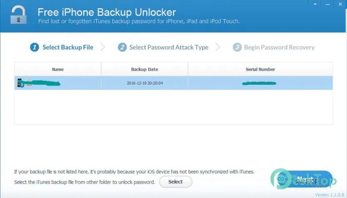  تحميل برنامج Ilike Free iPhone Backup Unlocker  1.1.5.8 برابط مباشر