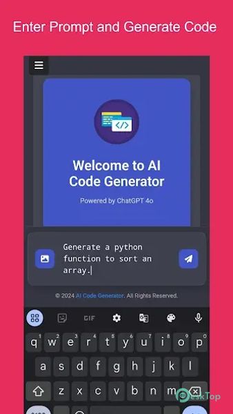AI Code Generator 7.0 APK MOD Полная бесплатная загрузка