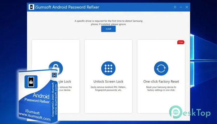 iSumsoft Android Password Refixer 3.0.5.2 Tam Sürüm Aktif Edilmiş Ücretsiz İndir