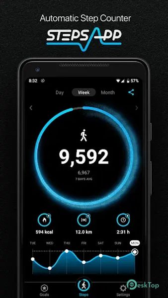 StepsApp – Step Counter 6.4.3 APK MOD 完整免费下载